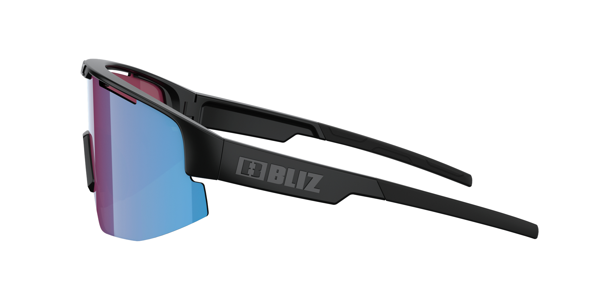 Bliz Matrix Small Sonnenbrille Schwarz Rosa Blau | DYJT-57089