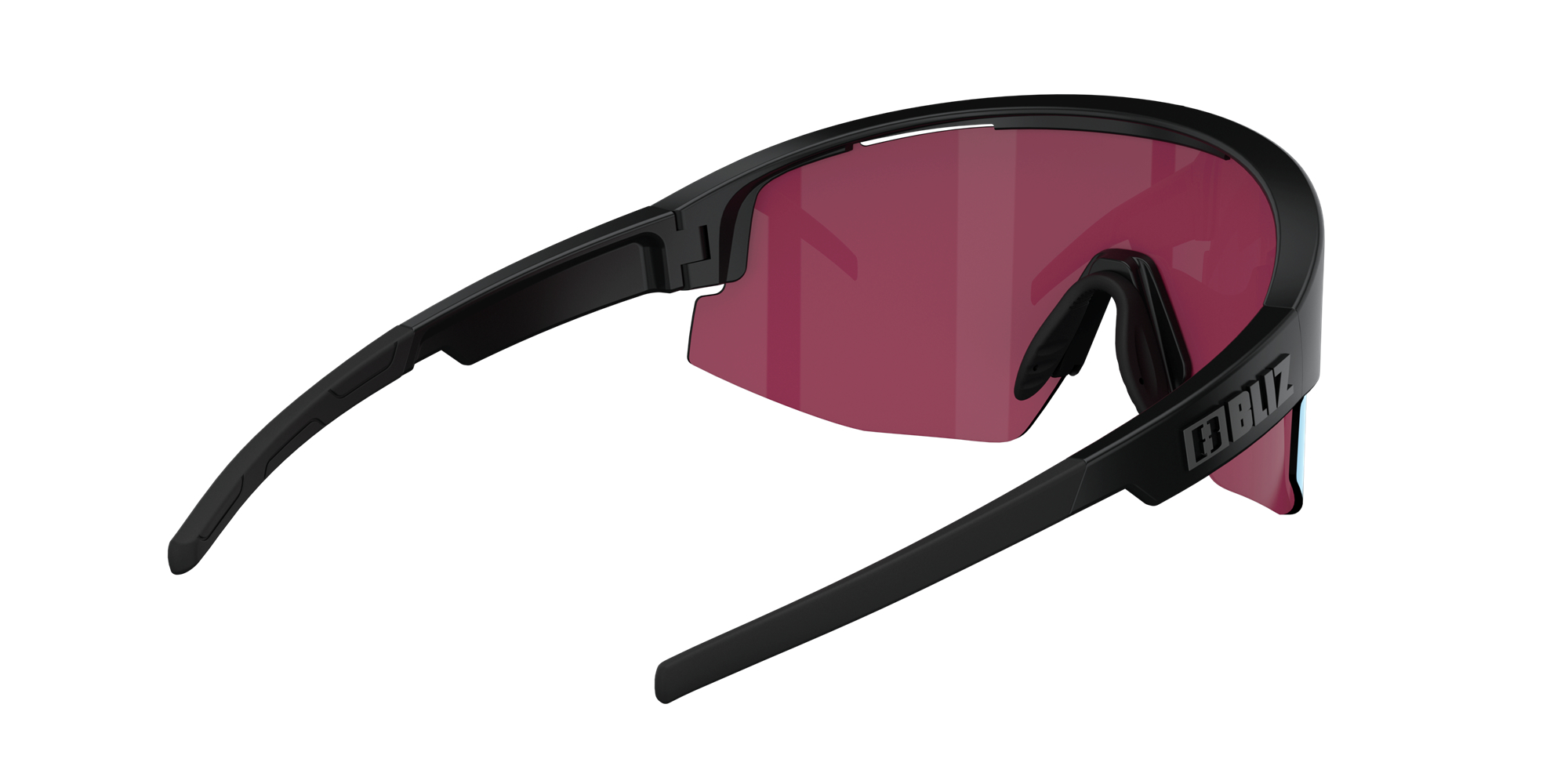 Bliz Matrix Small Sonnenbrille Schwarz Rosa Blau | DYJT-57089