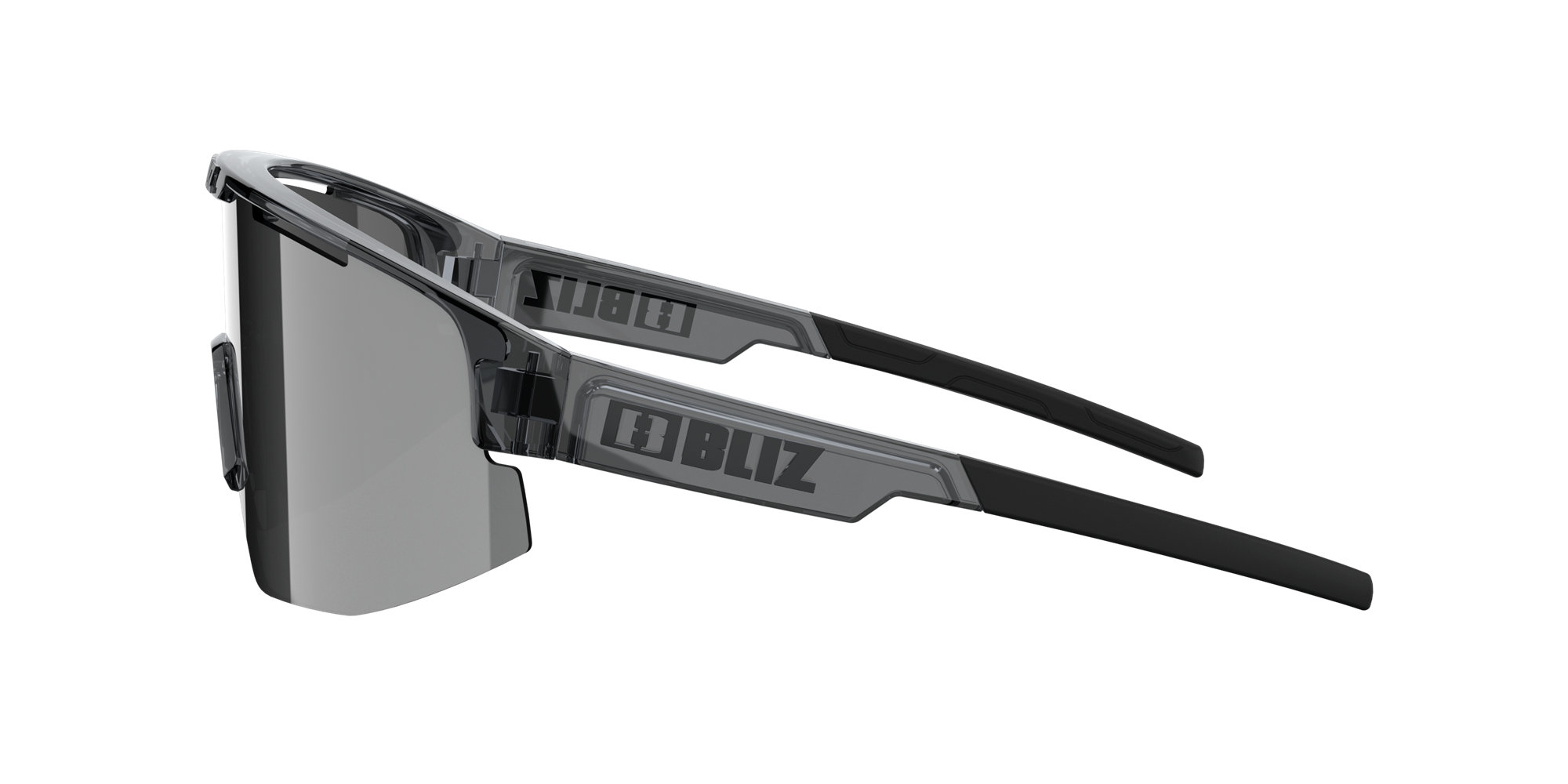 Bliz Matrix Small Sonnenbrille Schwarz Silber | YPHQ-56093