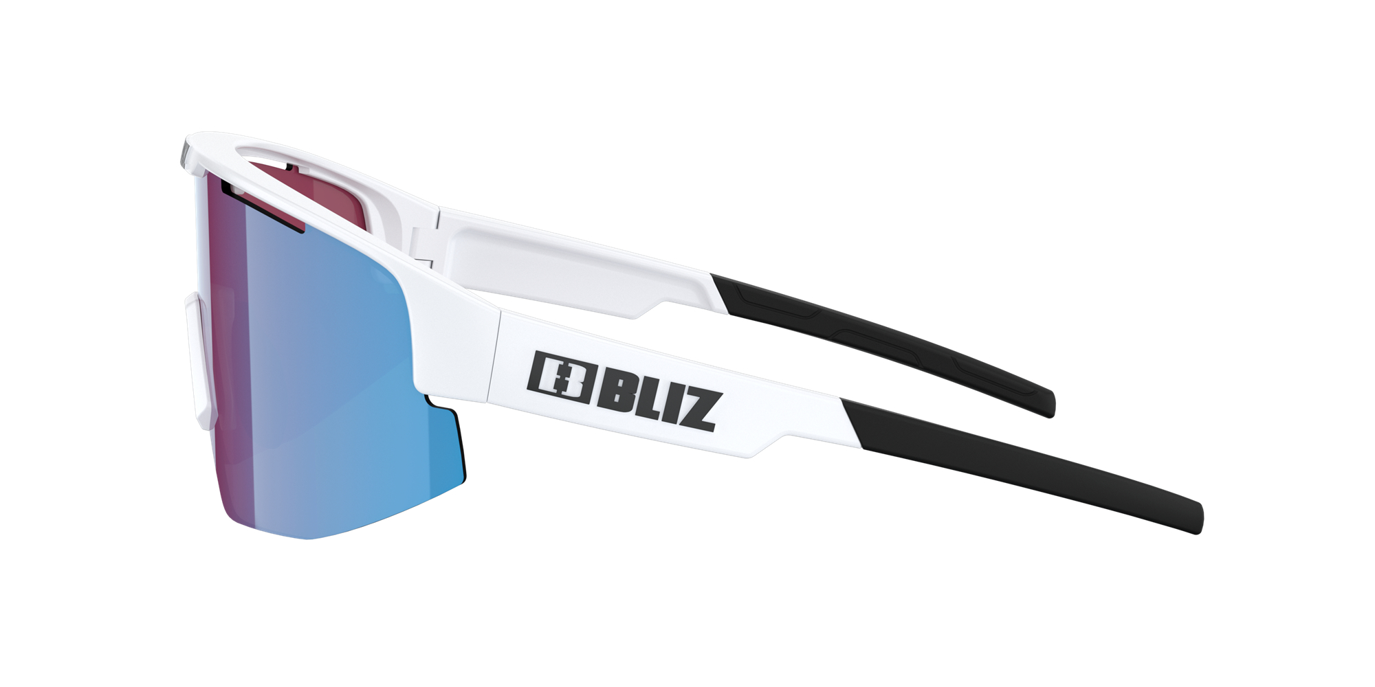 Bliz Matrix Small Sonnenbrille Weiß Blau | UDCY-60319