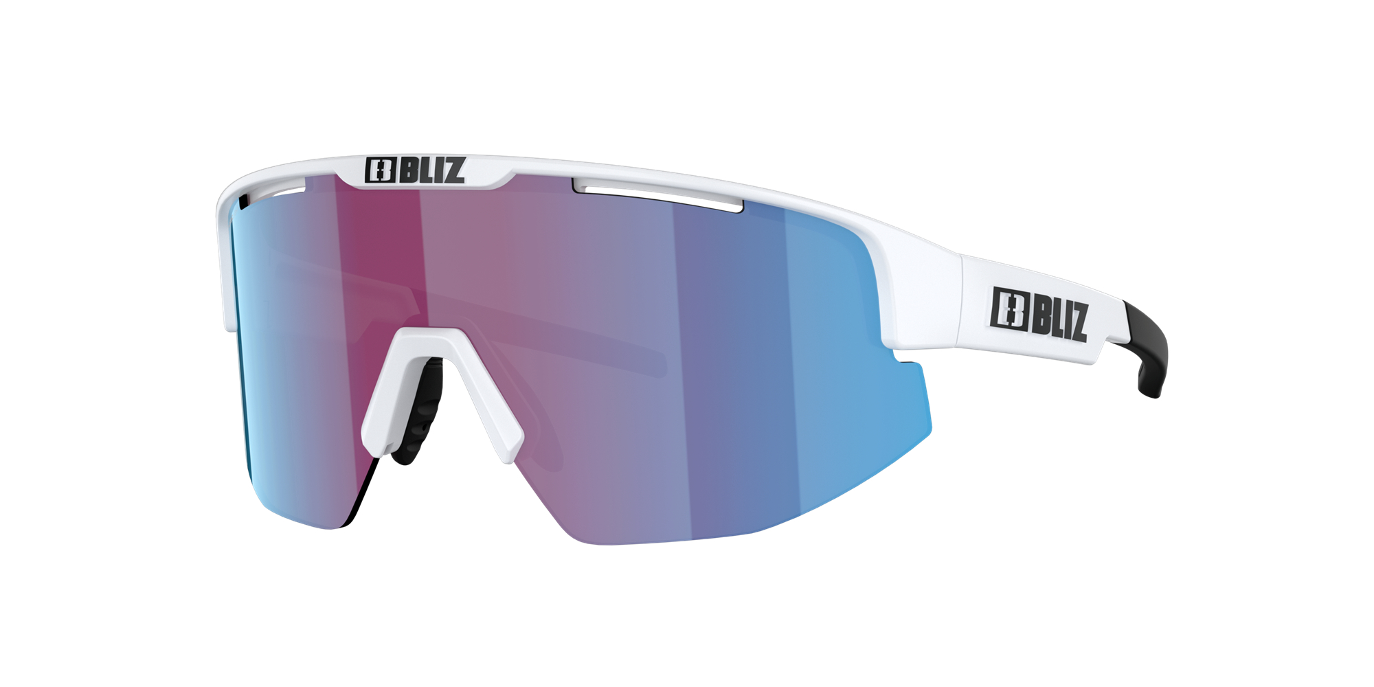 Bliz Matrix Small Sonnenbrille Weiß Blau | UDCY-60319