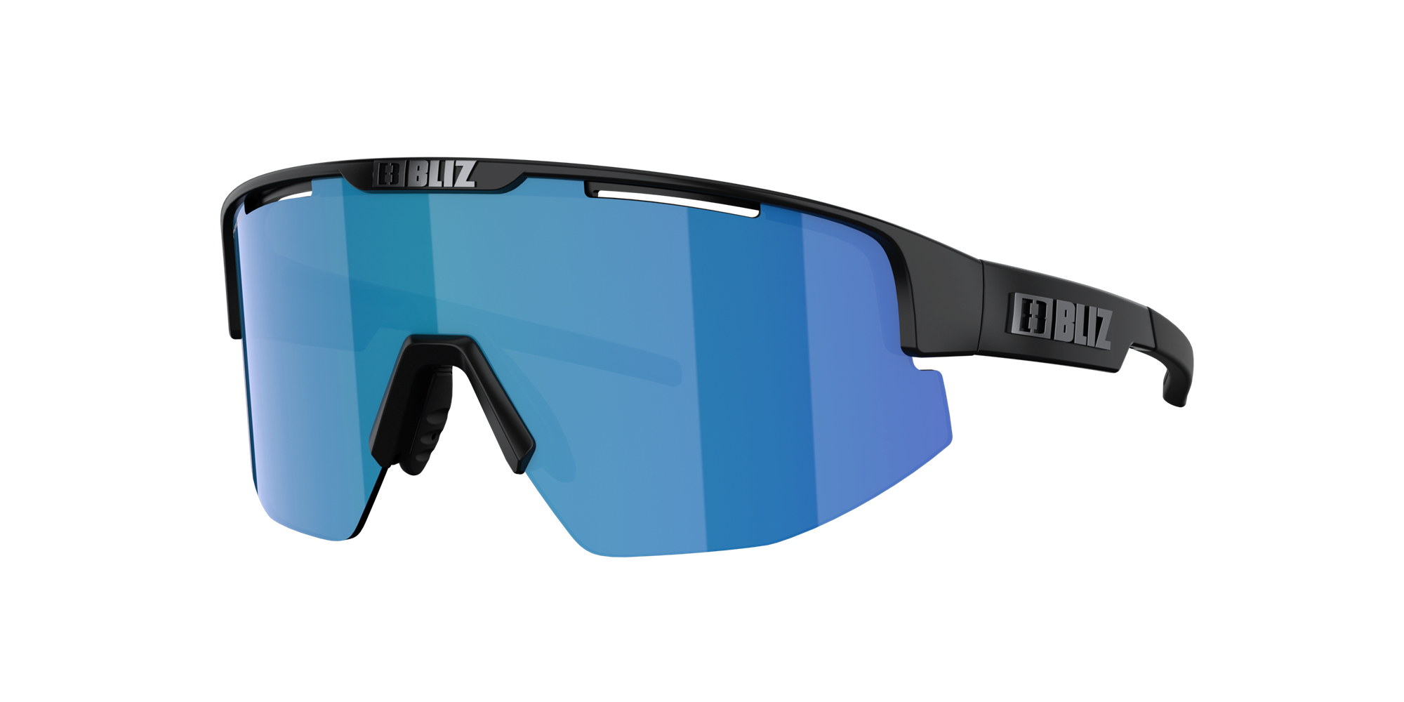 Bliz Matrix Sonnenbrille Schwarz Braun Blau | LSON-81359