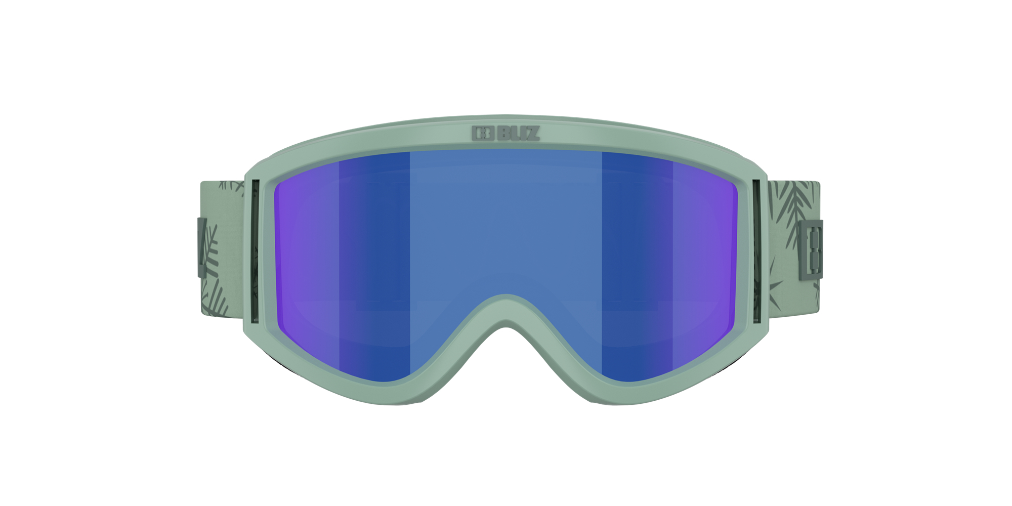 Bliz Pixie Ski Goggles Grün Dunkelgrün Braun Blau | VSLW-34897