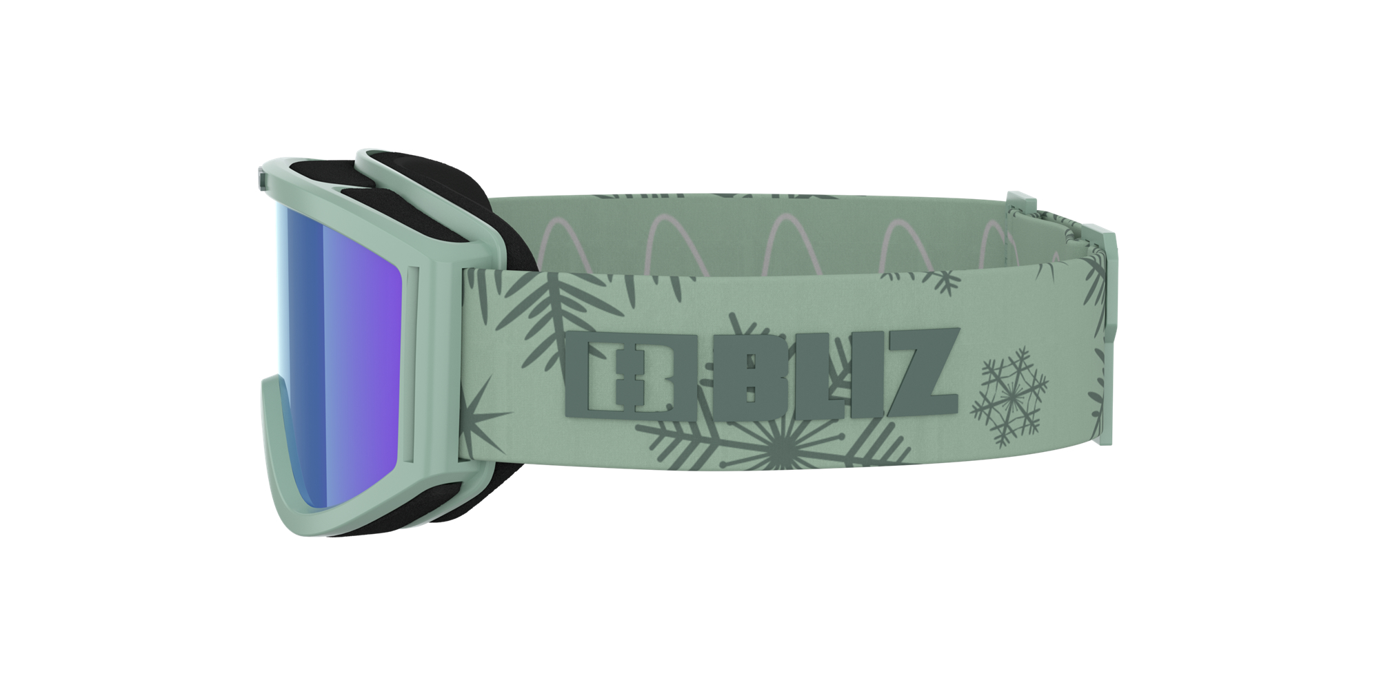 Bliz Pixie Ski Goggles Grün Dunkelgrün Braun Blau | VSLW-34897