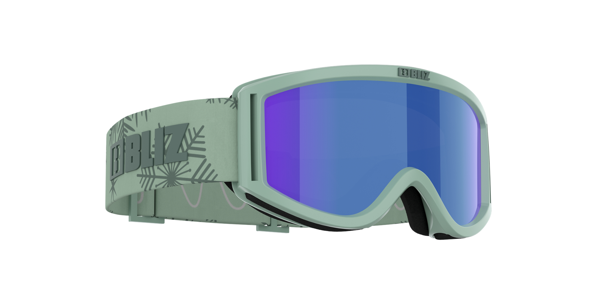 Bliz Pixie Ski Goggles Grün Dunkelgrün Braun Blau | VSLW-34897