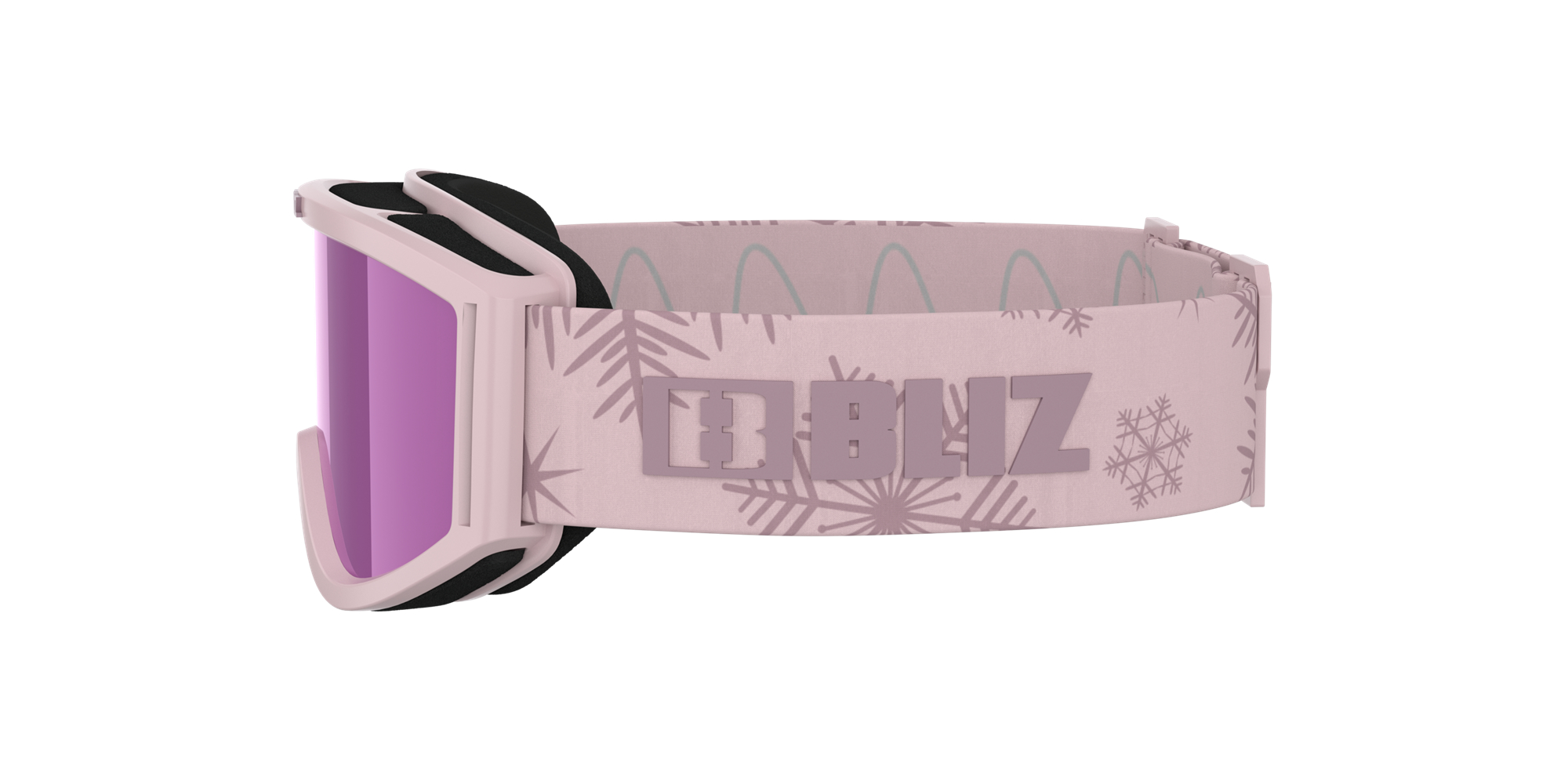 Bliz Pixie Ski Goggles Rosa Dunkelrosa Braun Rosa | WOEM-90716