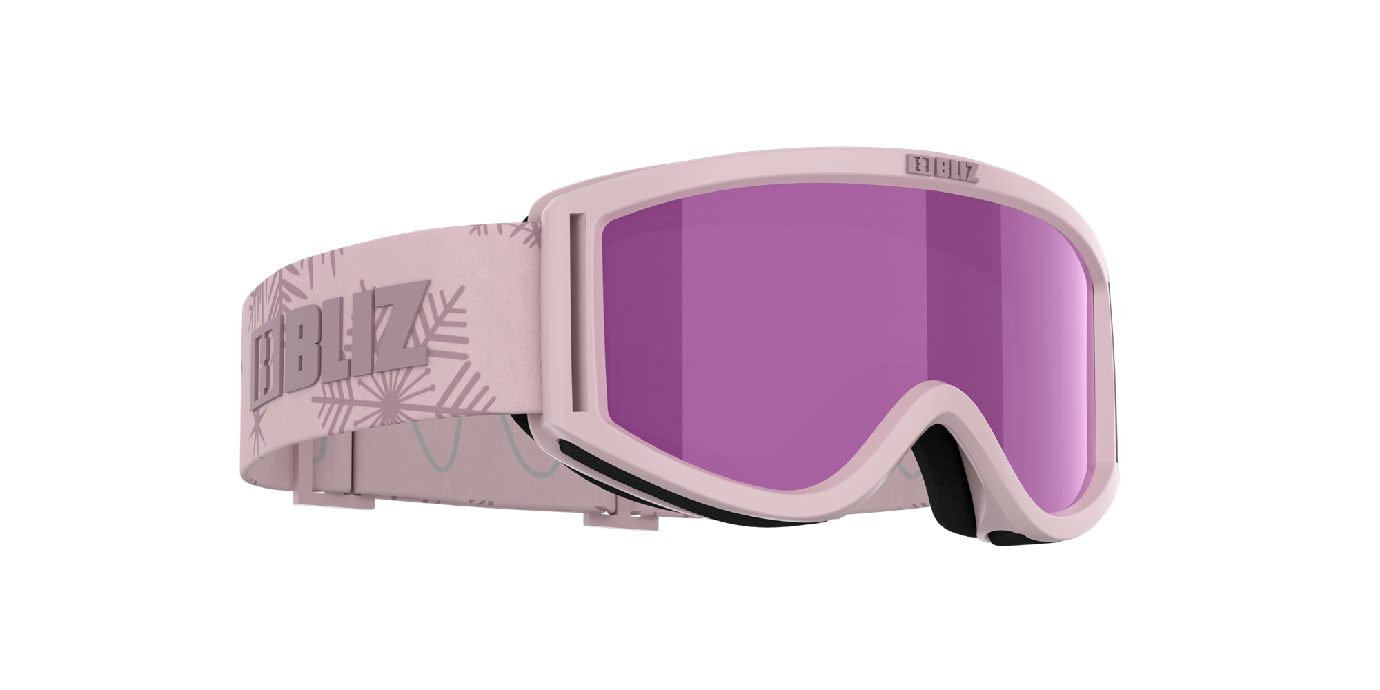 Bliz Pixie Ski Goggles Rosa Dunkelrosa Braun Rosa | WOEM-90716