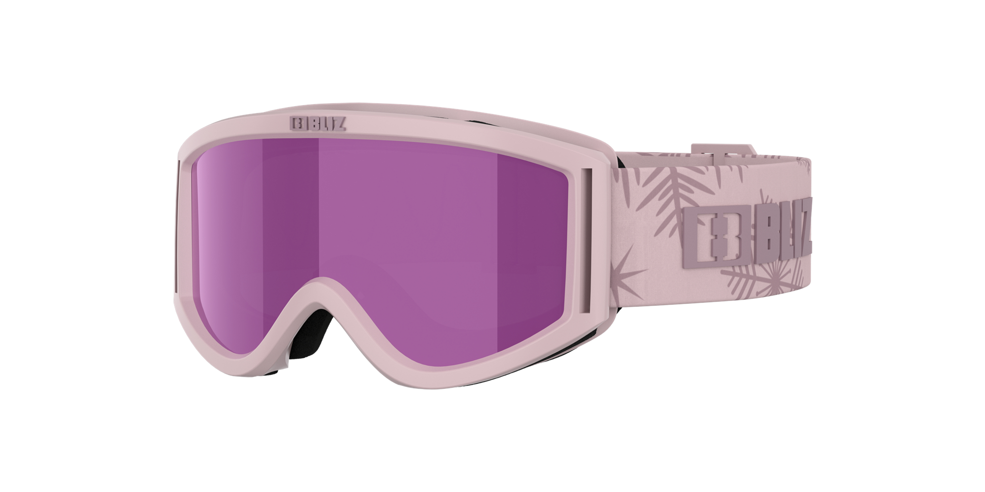 Bliz Pixie Ski Goggles Rosa Dunkelrosa Braun Rosa | WOEM-90716