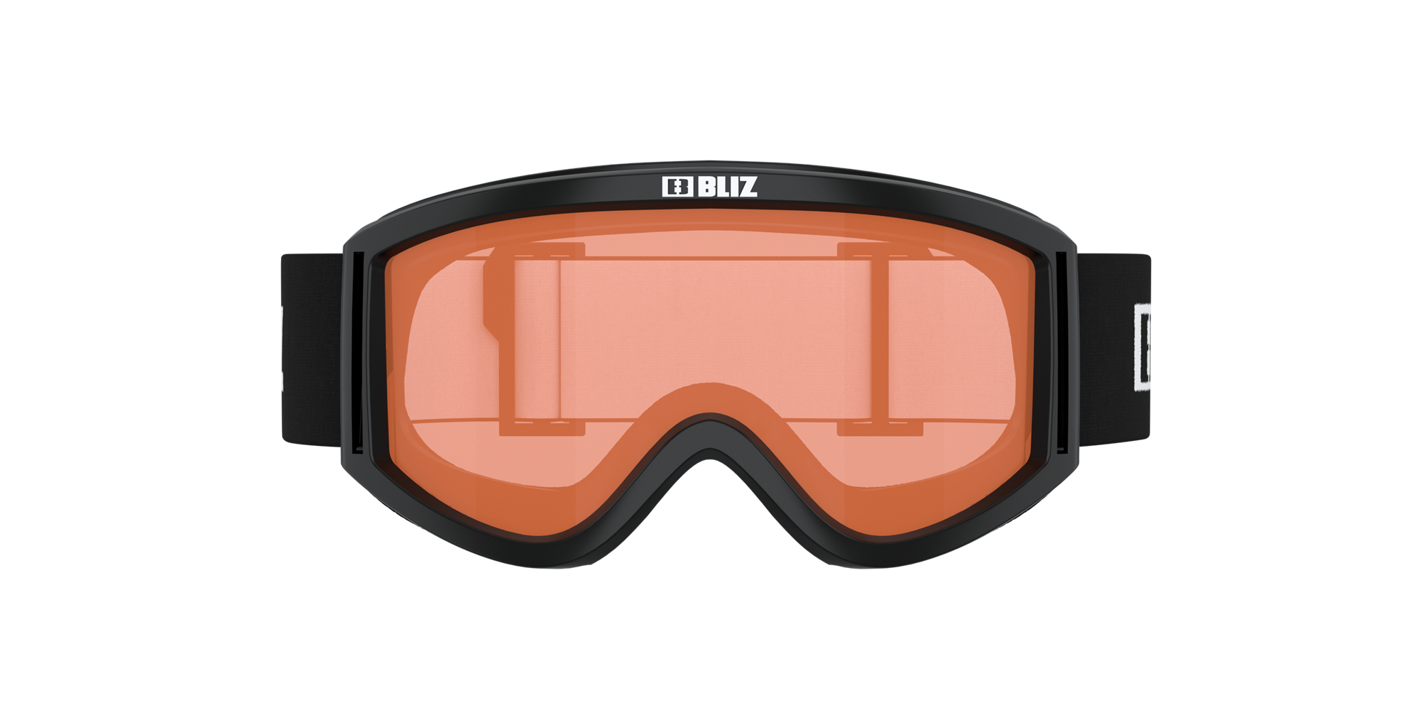 Bliz Pixie Ski Goggles Schwarz Weiß Orange | XSQO-18650