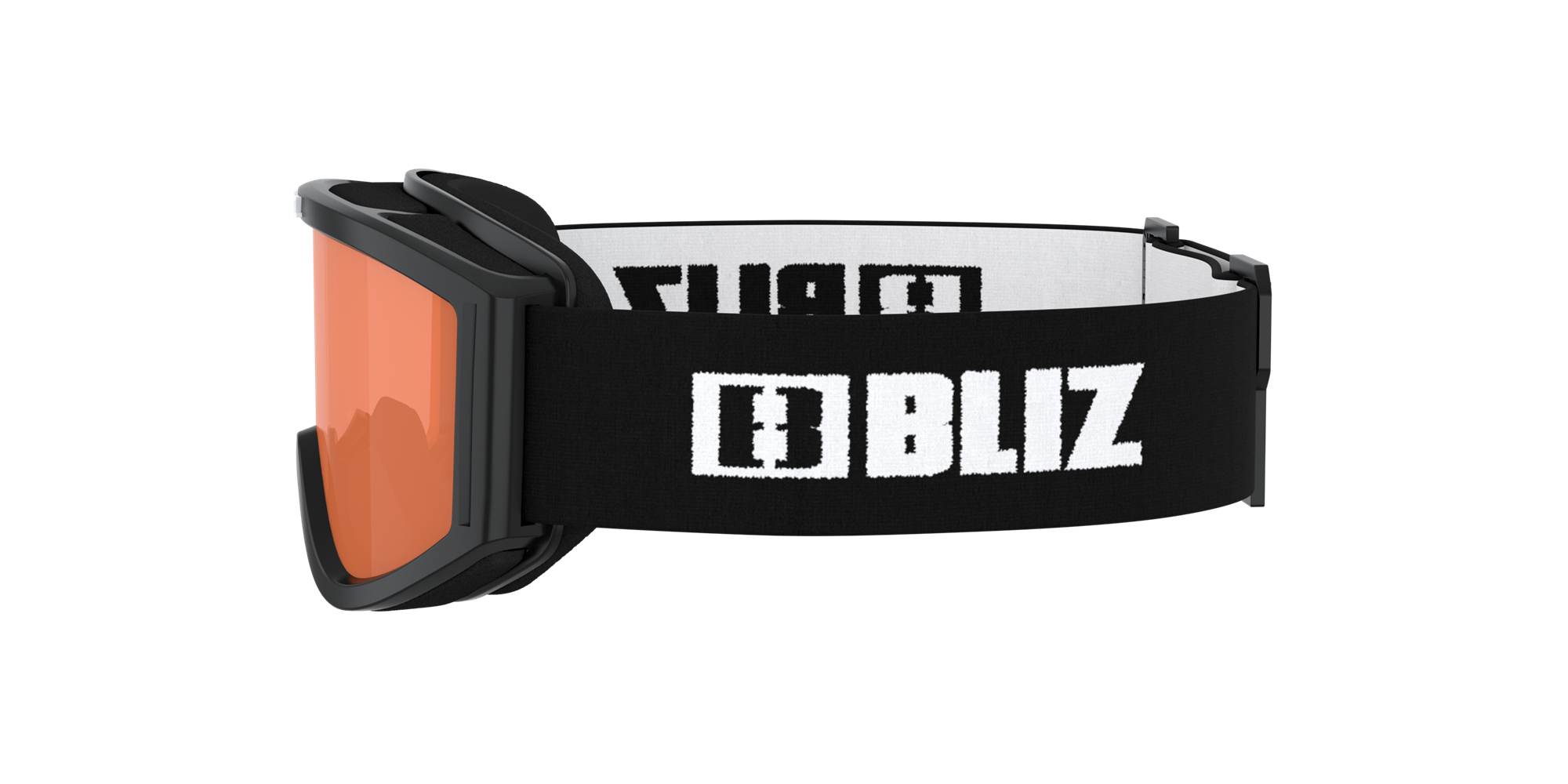 Bliz Pixie Ski Goggles Schwarz Weiß Orange | XSQO-18650