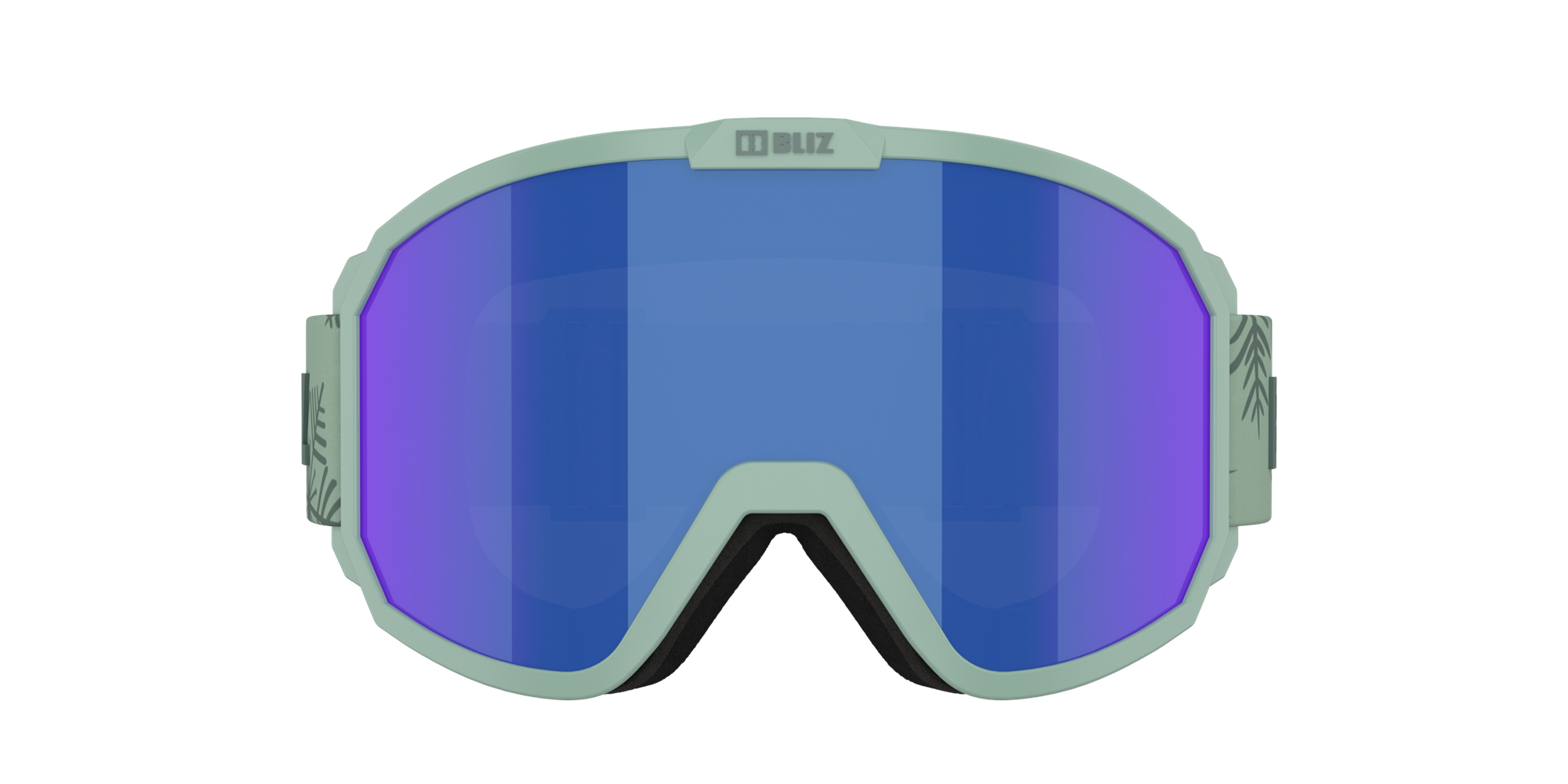 Bliz Rave Jr Ski Goggles Grün Dunkelgrün Braun Blau | SQNF-07816