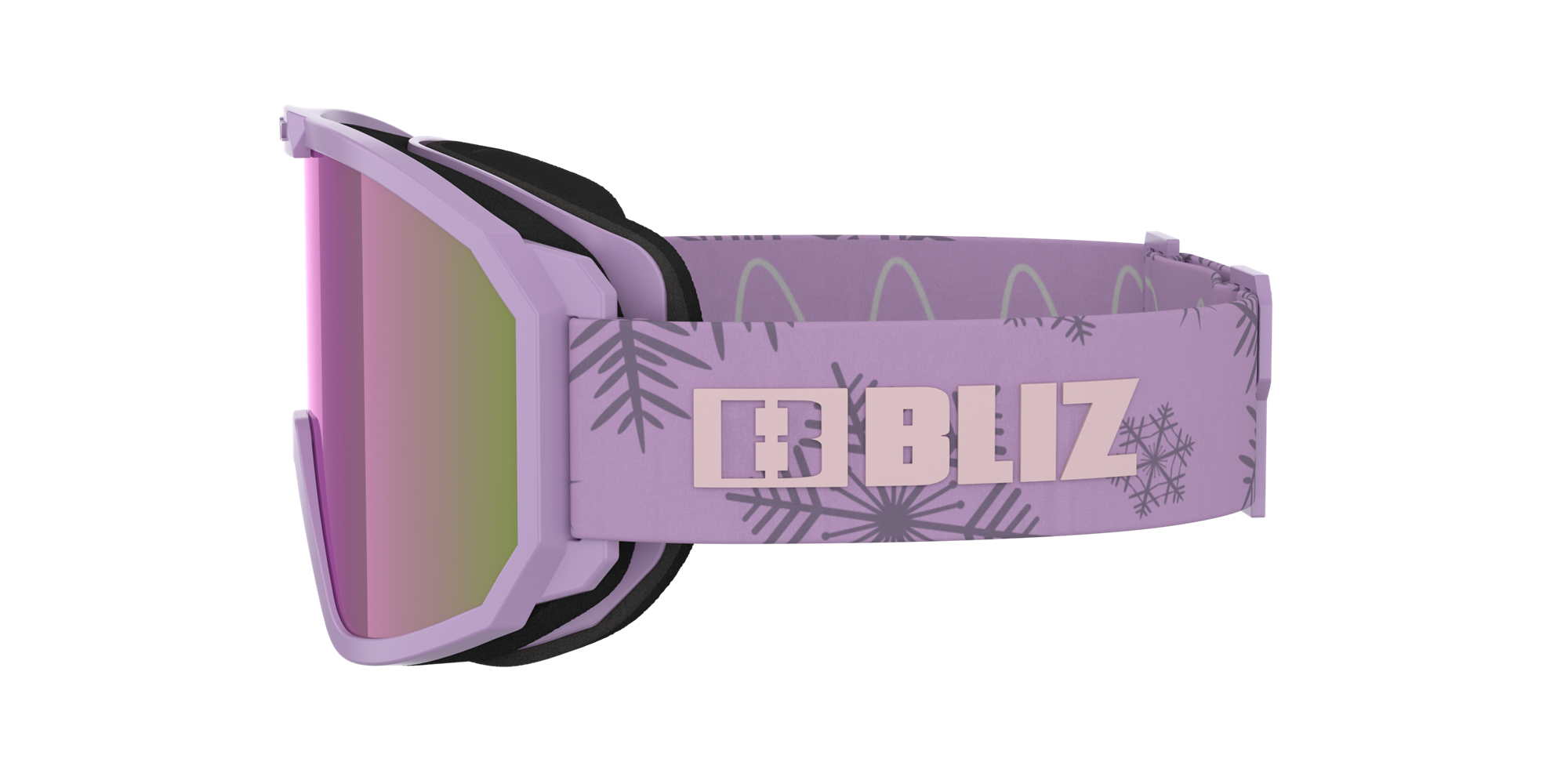 Bliz Rave Jr Ski Goggles Lila Rosa Braun Lila | FVGO-05319