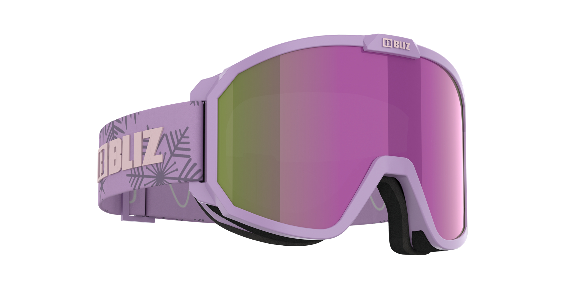 Bliz Rave Jr Ski Goggles Lila Rosa Braun Lila | FVGO-05319