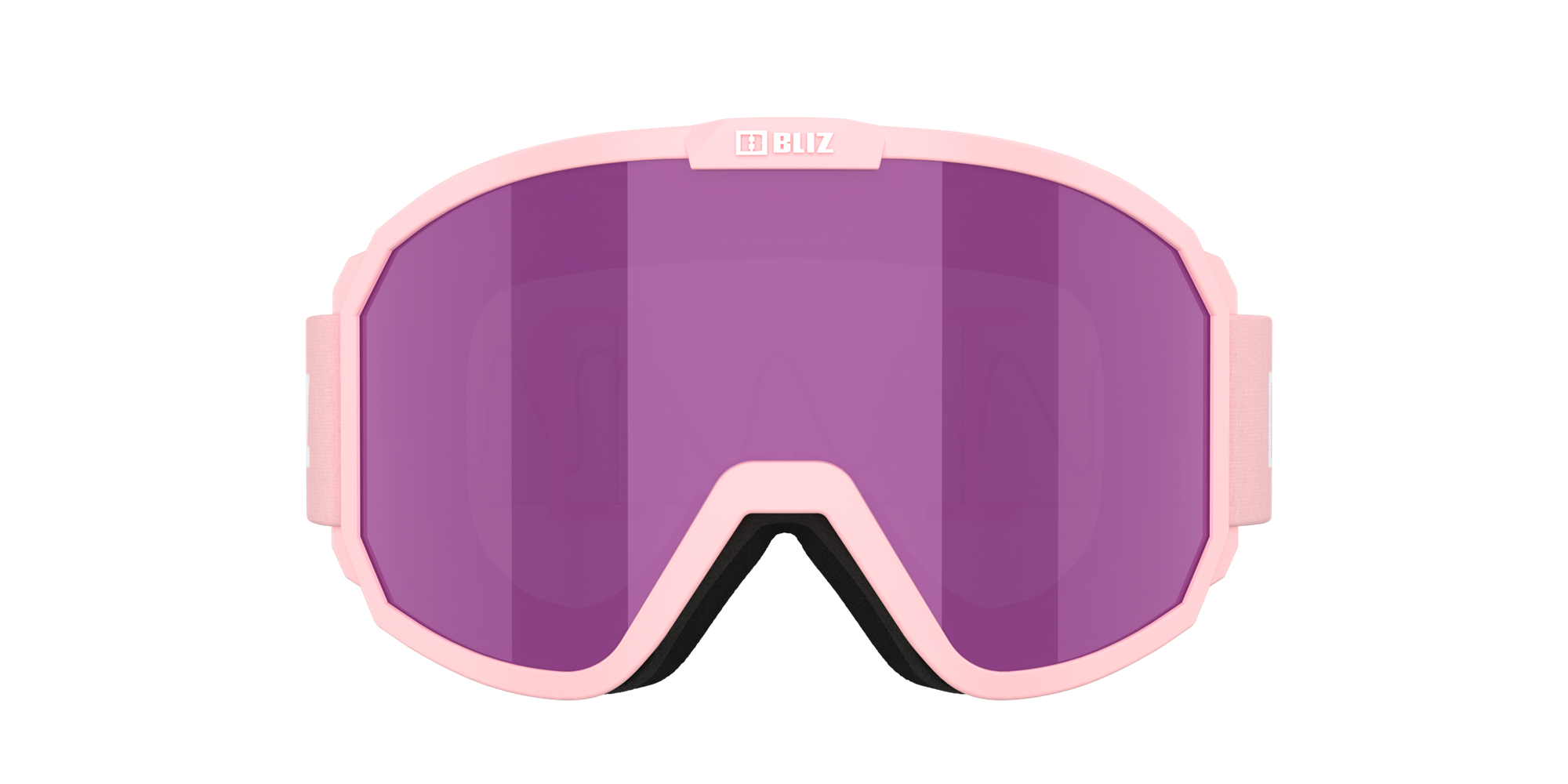 Bliz Rave Jr Ski Goggles Rosa Weiß Braun Rosa | NGQV-50317