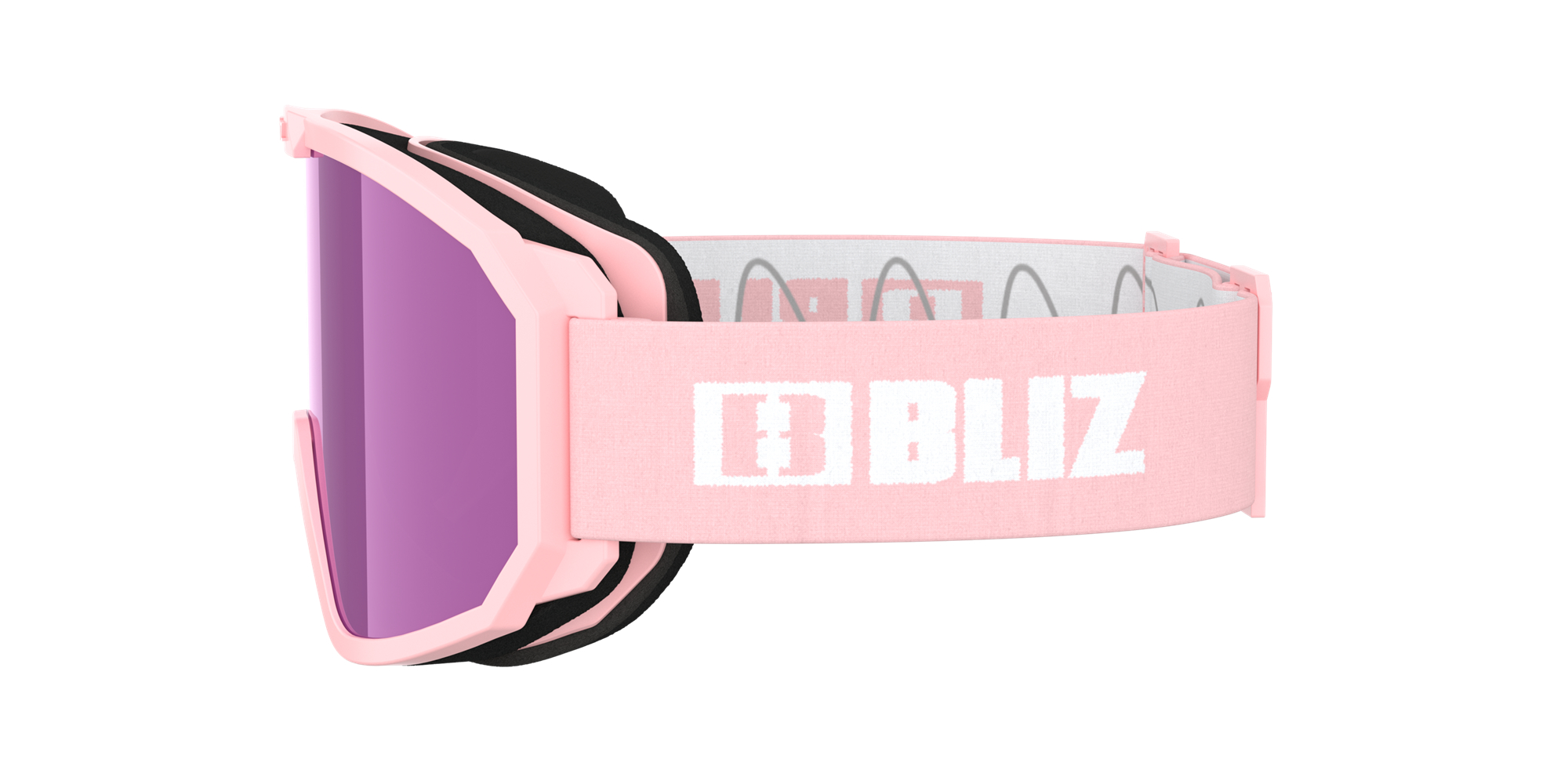 Bliz Rave Jr Ski Goggles Rosa Weiß Braun Rosa | NGQV-50317