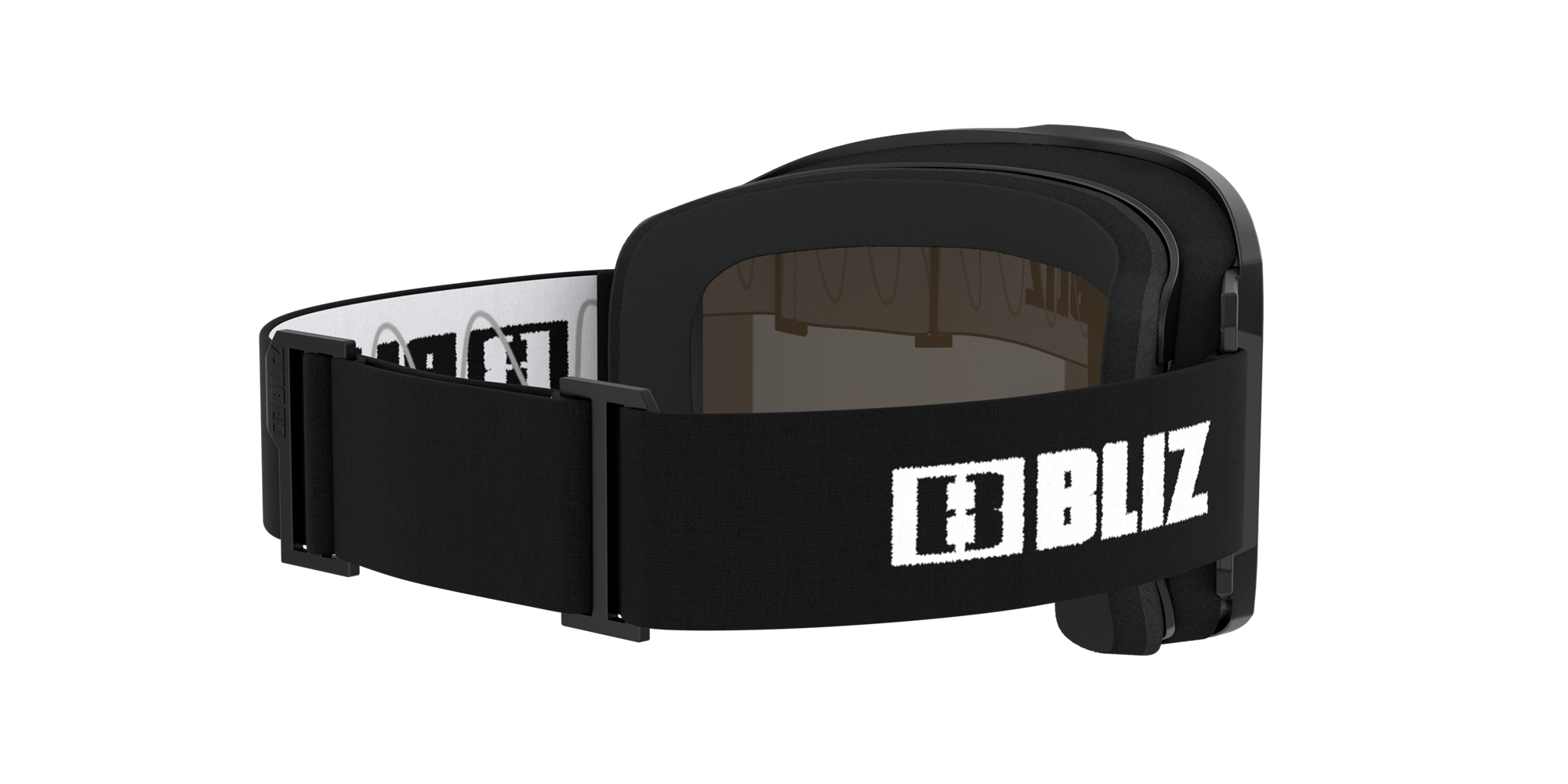 Bliz Rave Jr Ski Goggles Schwarz Weiß Braun Blau | RIPU-20516