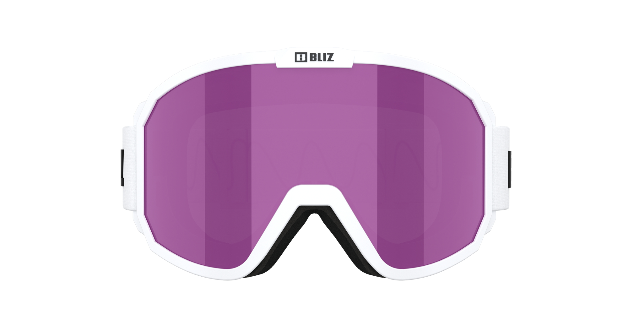 Bliz Rave Jr Ski Goggles Weiß Schwarz Braun Rosa | DCML-53926