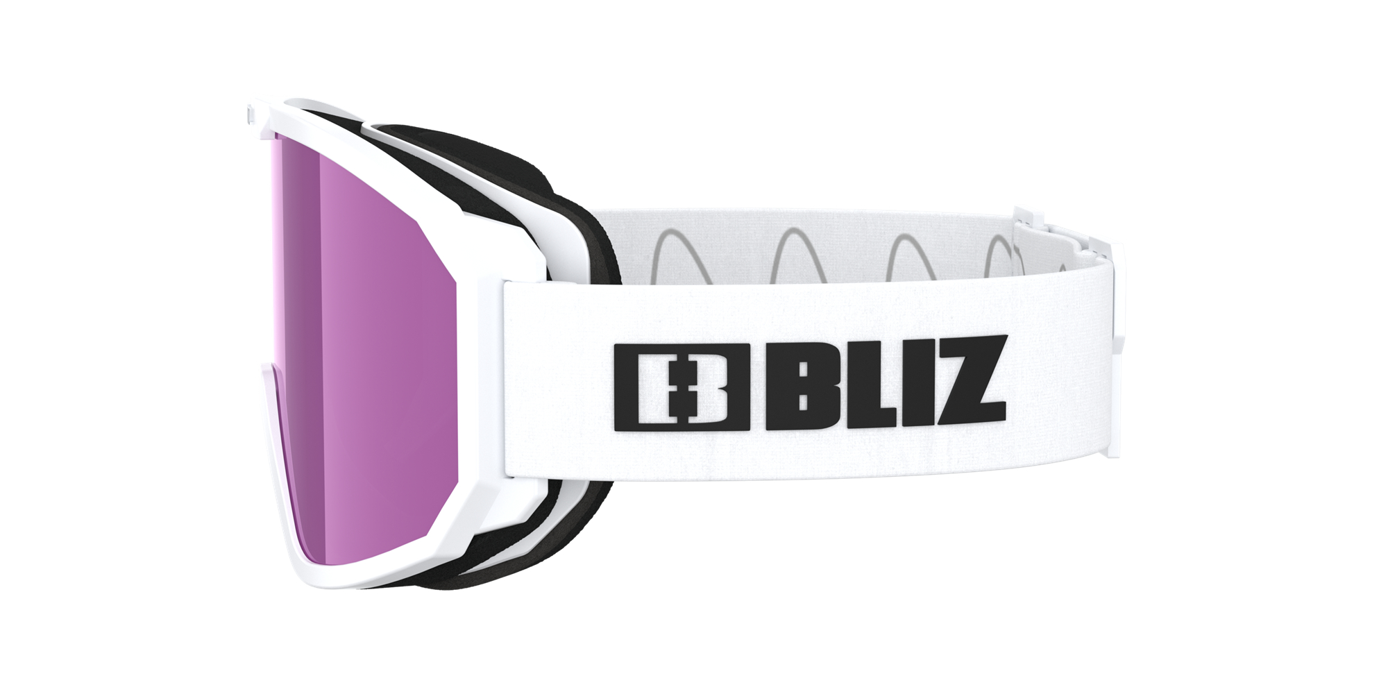 Bliz Rave Jr Ski Goggles Weiß Schwarz Braun Rosa | DCML-53926