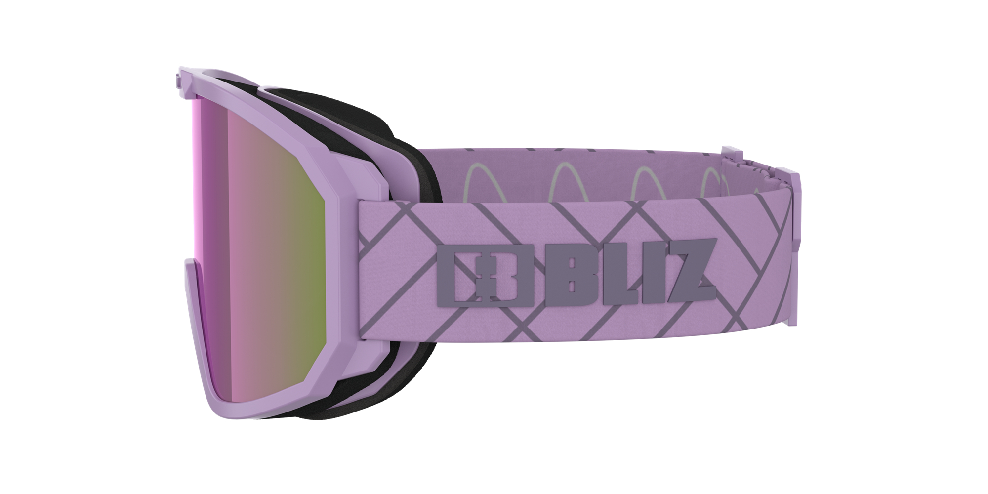 Bliz Rave Ski Goggles Lila Dunkellila Braun Lila | TKYS-87619