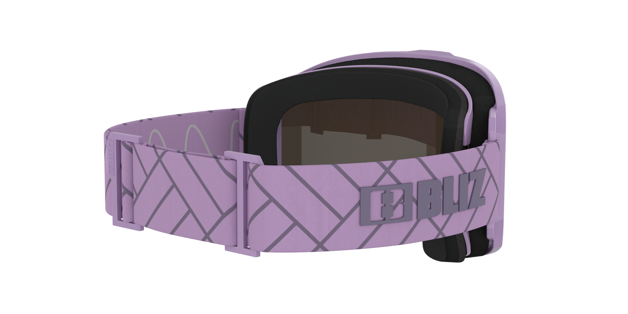 Bliz Rave Ski Goggles Lila Dunkellila Braun Lila | TKYS-87619