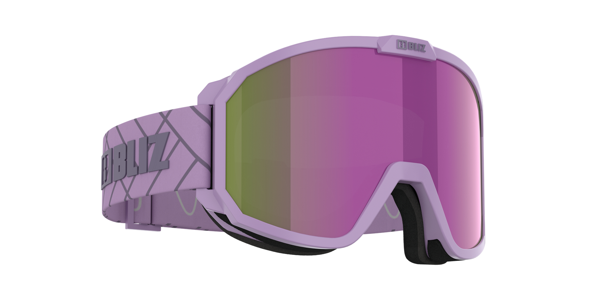 Bliz Rave Ski Goggles Lila Dunkellila Braun Lila | TKYS-87619