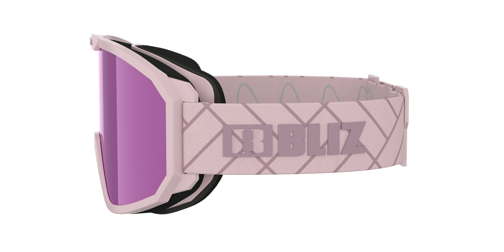 Bliz Rave Ski Goggles Rosa Dunkelrosa Braun Rosa | YJMS-80163