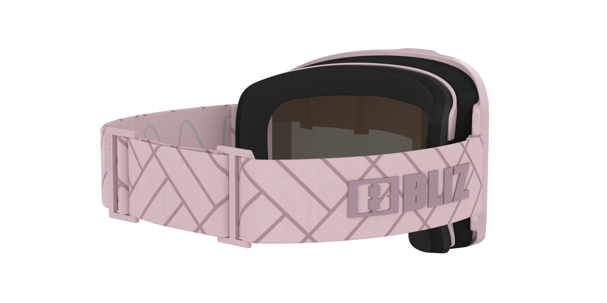 Bliz Rave Ski Goggles Rosa Dunkelrosa Braun Rosa | YJMS-80163