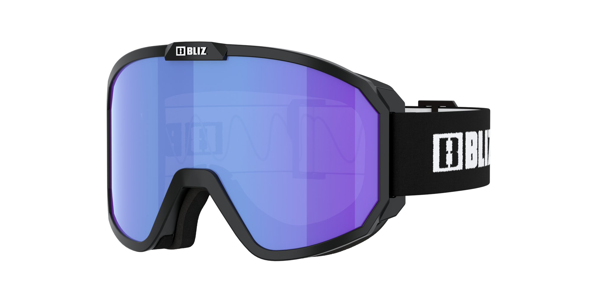 Bliz Rave Ski Goggles Schwarz Weiß Hell | EITH-45923