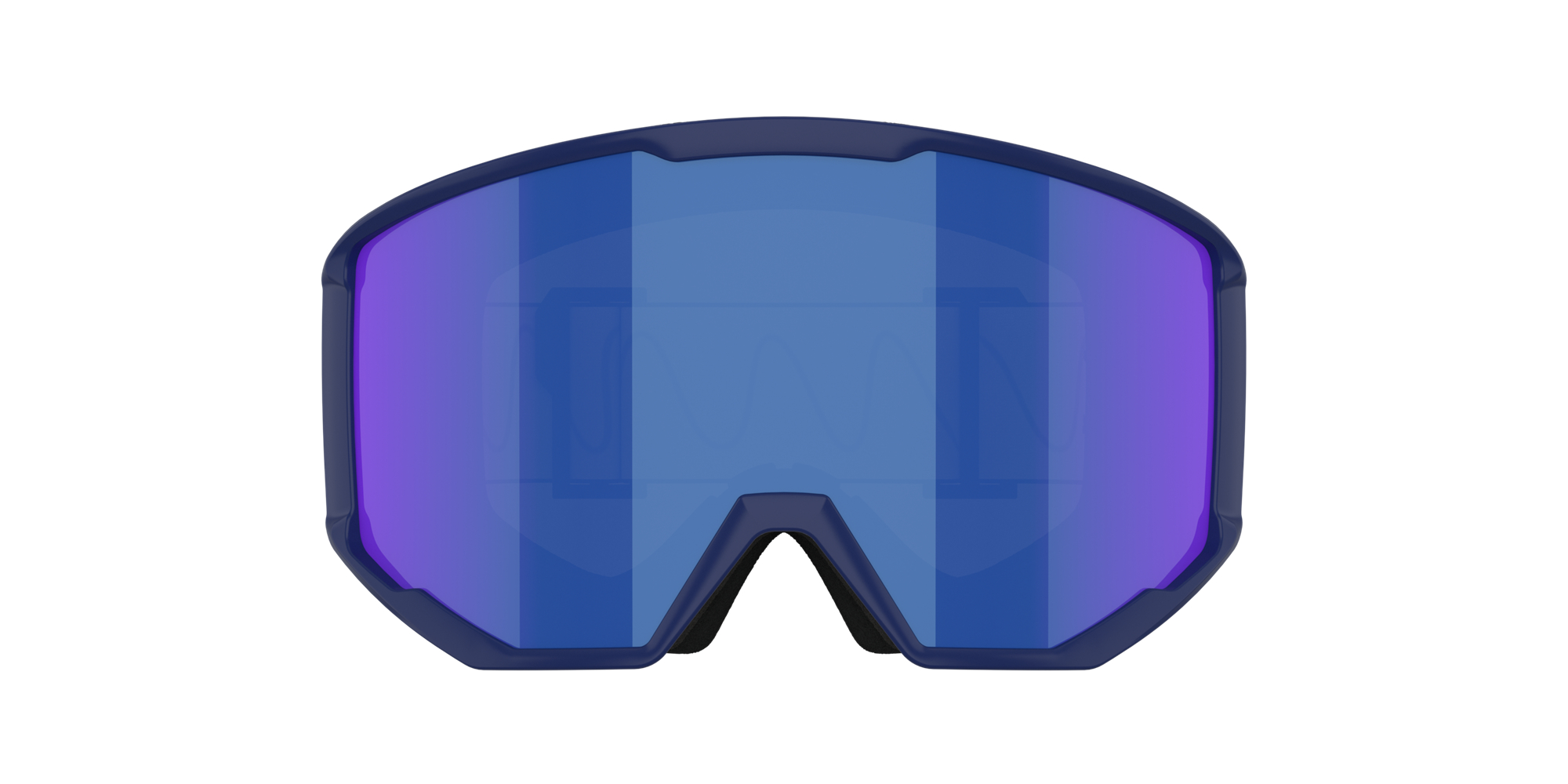 Bliz Spark Ski Goggles Dunkelblau Braun Blau | EFUP-18749