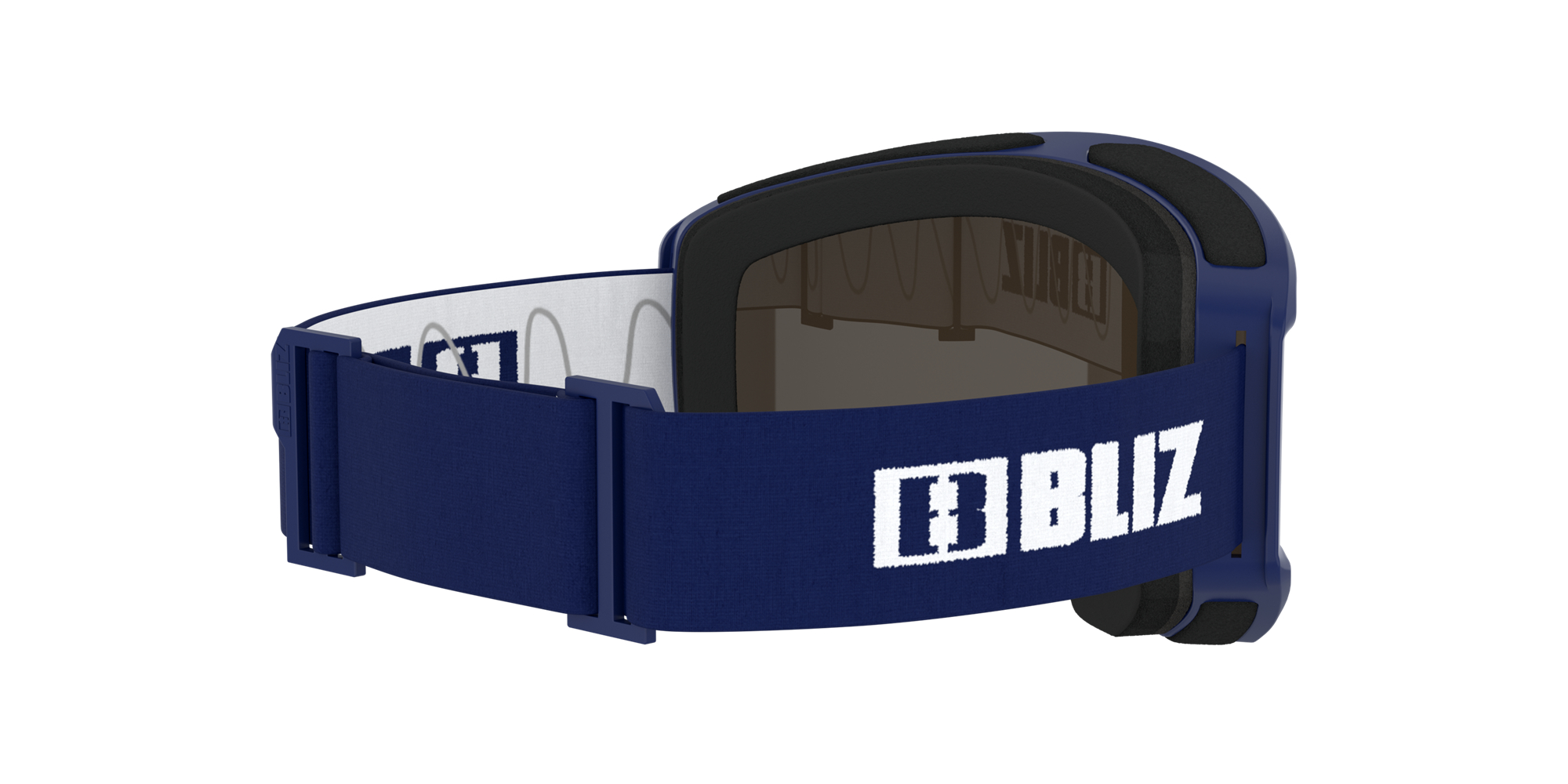 Bliz Spark Ski Goggles Dunkelblau Braun Blau | EFUP-18749