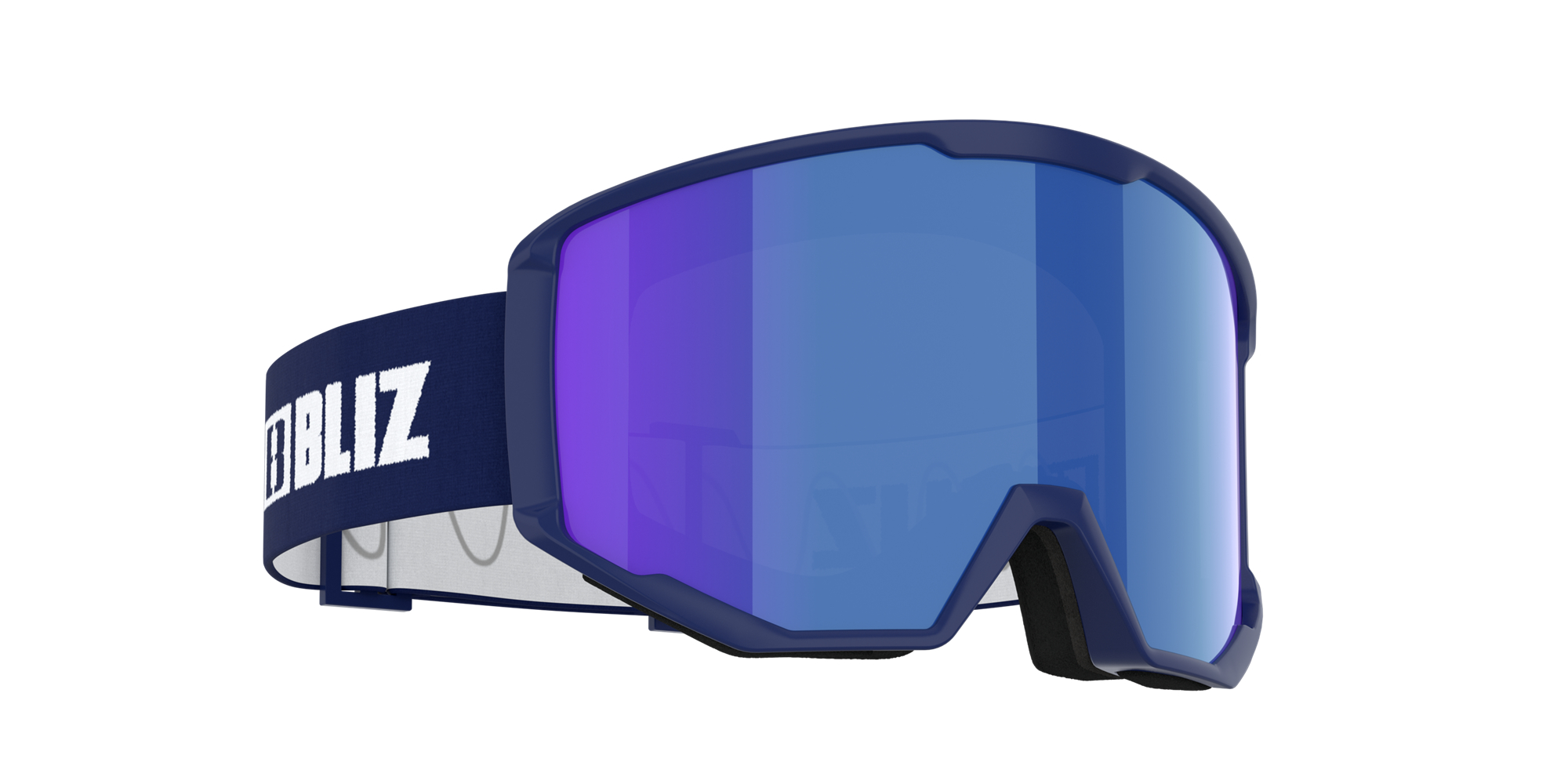 Bliz Spark Ski Goggles Dunkelblau Braun Blau | EFUP-18749