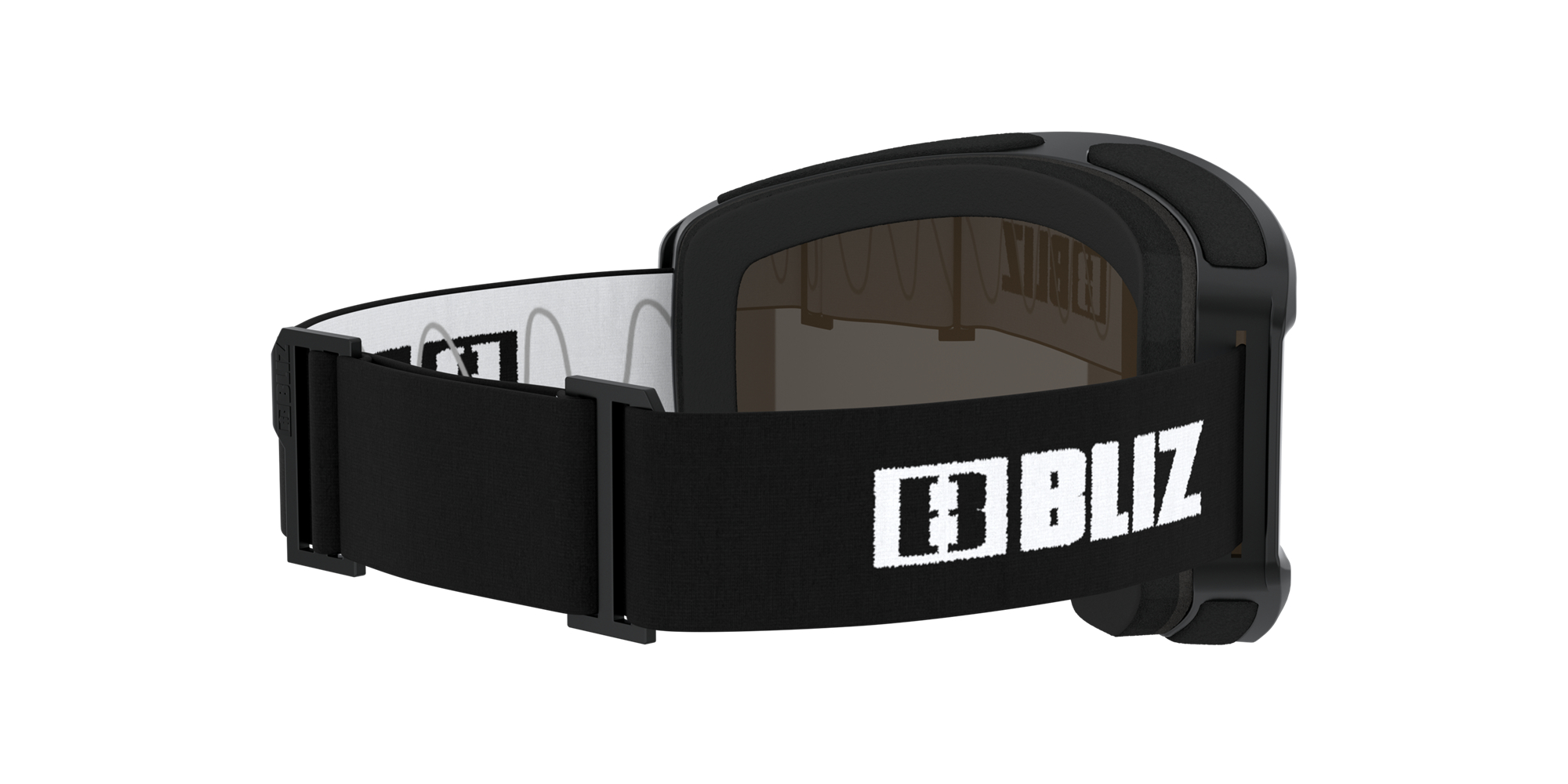 Bliz Spark Ski Goggles Schwarz Braun Rot | WYIC-90167