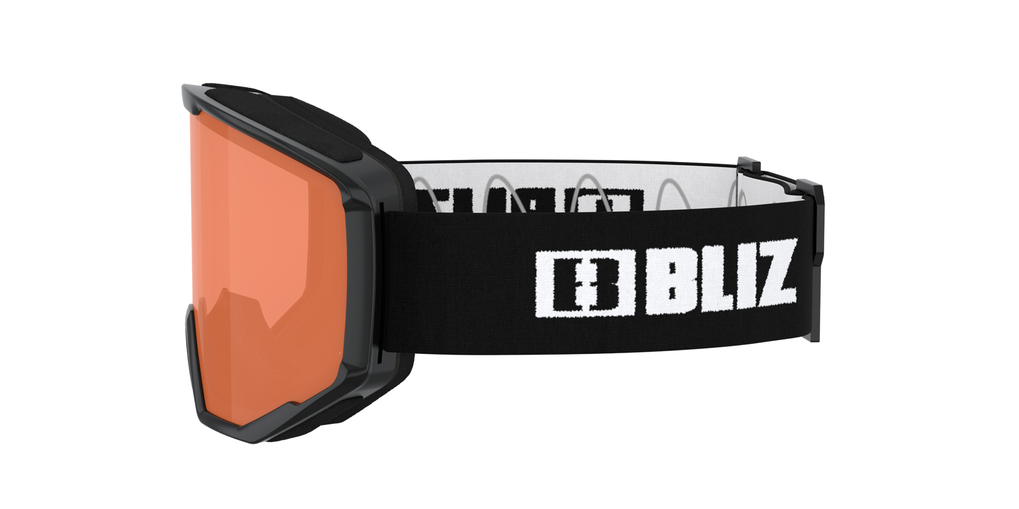 Bliz Spark Ski Goggles Schwarz Orange | KCPN-74620