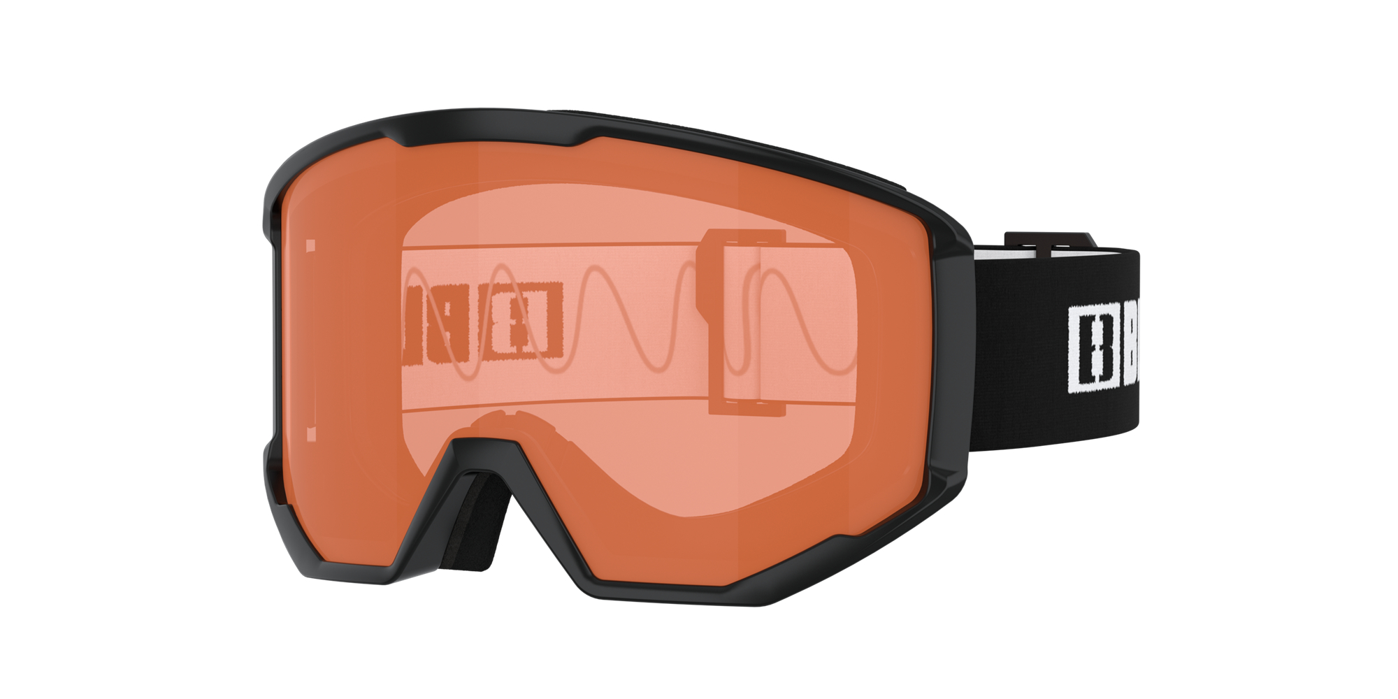 Bliz Spark Ski Goggles Schwarz Orange | KCPN-74620